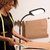 Brightech Litespan Slim Industrial Dimmable (Includes LED Light Bulb) Gooseneck Arc Floor Lamp Matte Black - 4 of 4
