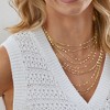 Ross-Simons 14kt Yellow Gold-Plated Multi-Strand Lumachina-Chain Necklace Size 18 - 2 of 3