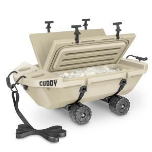 GoSports CUDDY Crawler Cooler with Wheels – 40 QT Amphibious Floating Cooler and Dry Storage Vessel - 1 of 1