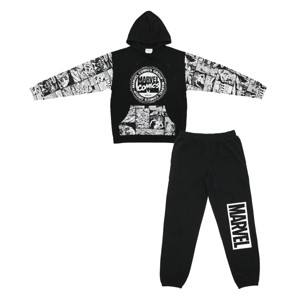 Men's Adult Marvel Comics Hoodie and Sweatpant Set Active Wear Combo- Superhero-Inspired Comfort - 1 of 4