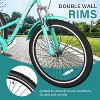 Docred Folding Tricycles, 7 Speed, 20 24 26 Inch 3 Wheel Folding Bikes with Low Step-Through, Foldable Tricycle for Women, Men, Seniors - 3 of 4