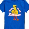 Boys' - Sesame Street - Its Ok To Be Different Short Sleeve Graphic T-Shirt - 2 of 4