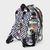 Toddler Hot Wheels Backpack - Black/White: Polyester Miniature with Zip Closure - 2 of 4