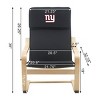 NFL New York Giants Bentwood Accent Chair - 3 of 4