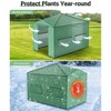 Pop Up Greenhouse,Portable Walk-in Indoor Outdoor Greenhouse for Garden Patio Backyard,Zippered Doors and Window,PE Cover - 4 of 4