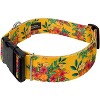 Country Brook Petz 1 1/2 Inch Deluxe Tropical Floral Dog Collar - image 2 of 4