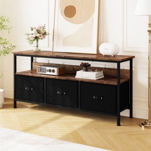 Dresser TV Stand, Entertainment Center with Storage, 55 Inch TV Stand for Bedroom Small TV Stand - 1 of 4