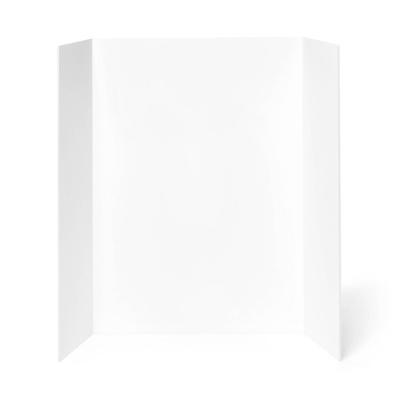28&#34;x40&#34; Small Tri-Fold Foam Poster Board White - up &#38; up&#8482;, 2 of 4