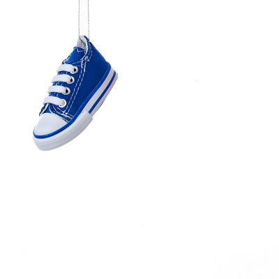 Kurt S. Adler 3.5" Blue Low-Top Sneaker Decorative Christmas Ornament