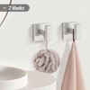 Towel Bar Set, 5 Pieces Bathroom Hardware Set Brushed Nickel Bathroom Accessories,23.6 Inch - 4 of 4