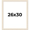 PosterPalooza | 26x30 Wide Barnwood Picture Frame, UV Acrylic, 6 Finishes - Grey, Brown, White, and Black - 2 of 4