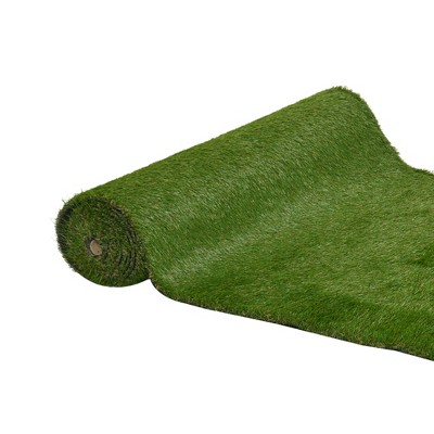 Outsunny 13' x 3.3' Synthetic Artificial Grass Turf Realistic Fake Thick Grass