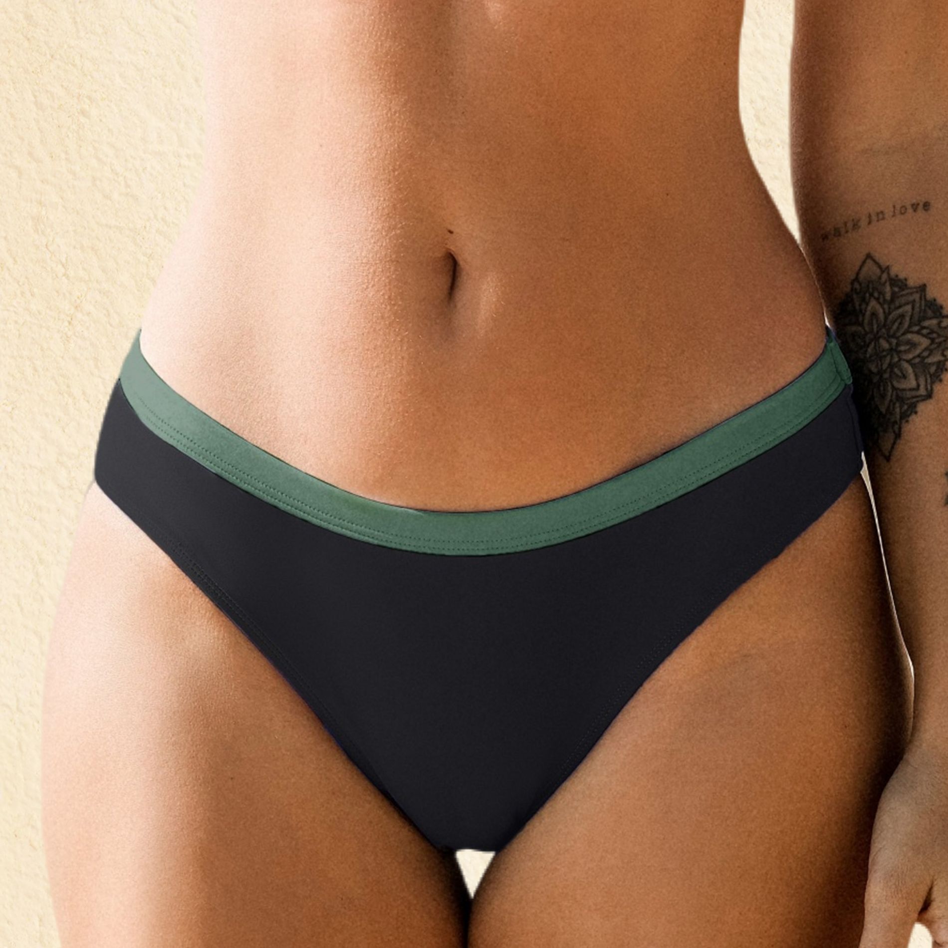 Women's Banded Hipster Bikini Bottoms Swimsuit -Cupshe