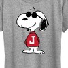 Women's - Peanuts - Joe Cool Nope Not Today Short Sleeve Graphic T-Shirt - 2 of 4