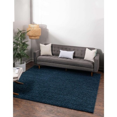 Unique Loom Solid Shag Solid Indoor Woven Area Rug