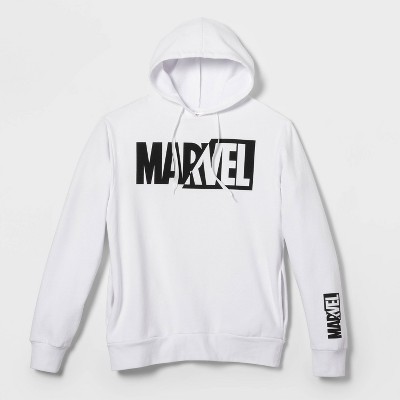 marvel hoodie white