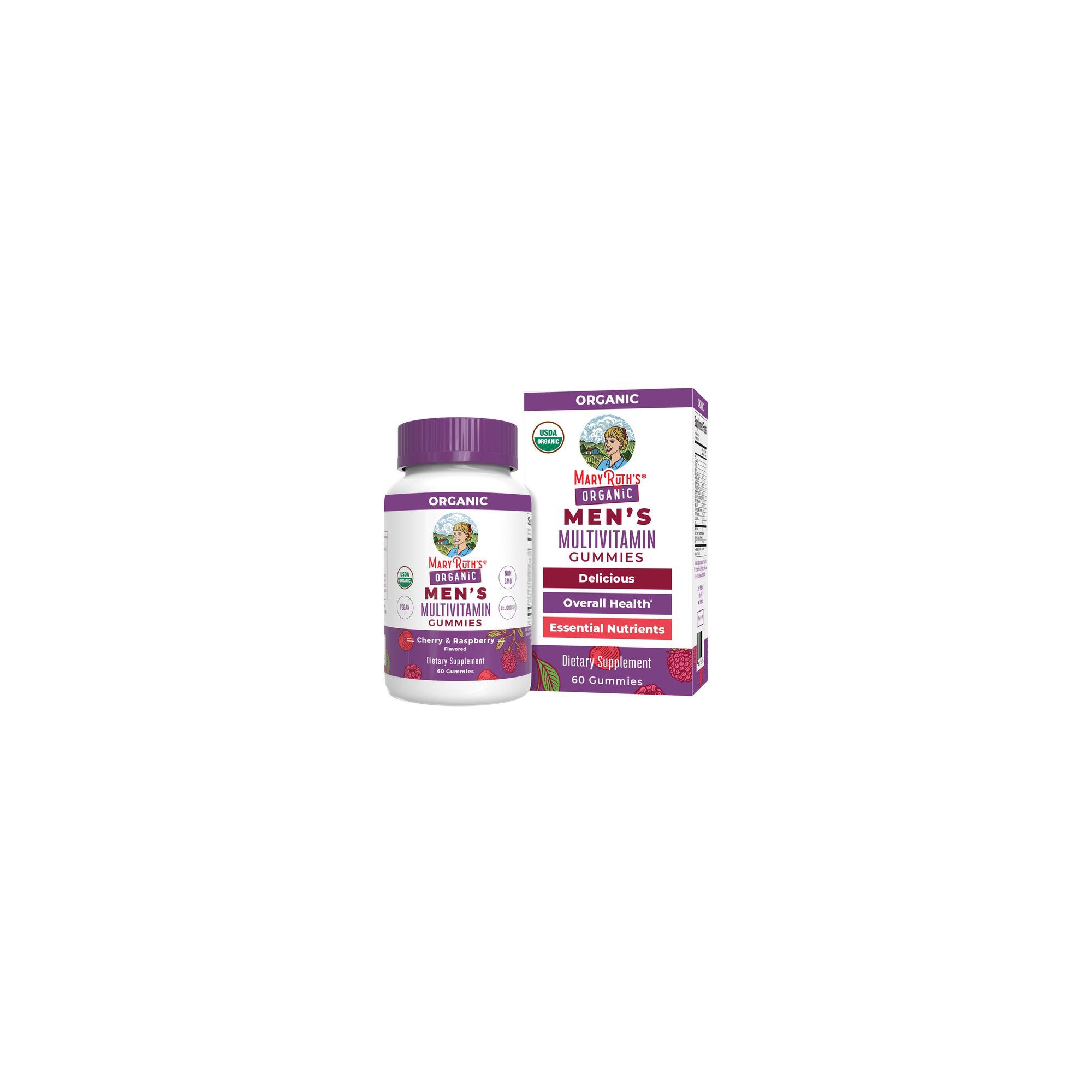 MaryRuth's Organic Men’s Multivitamin Gummies