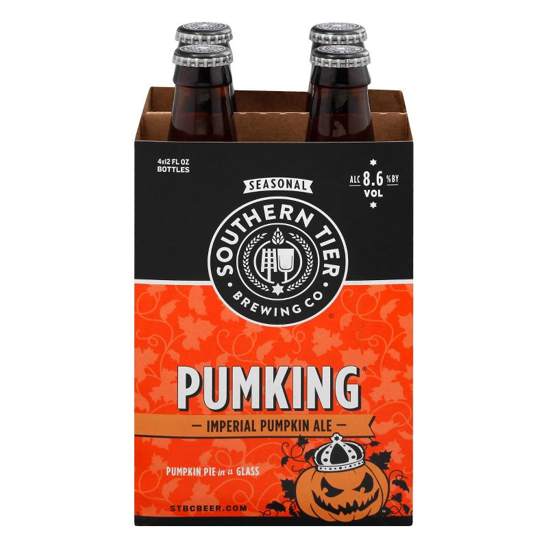Southern Tier Pumking Imperial Pumpkin Ale Beer - 4pk/12 fl oz Bottles, 1 of 5