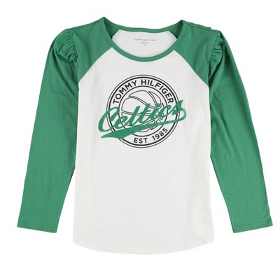 Tommy Hilfiger Womens Boston Celtics Graphic T-Shirt, White, Small