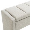 Vynxaria Modern Bed End Bench: Stylish Storage & Comfort for Any Room - 4 of 4