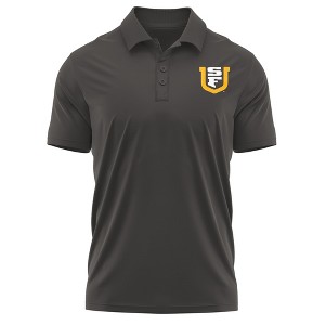 University of San Francisco Adult Polo Left Chest Logo, Black - 1 of 4
