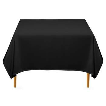 Lann's Linens 10-Pack Polyester Fabric Tablecloth for Wedding, Banquet, Restaurant - 54 Inch Square