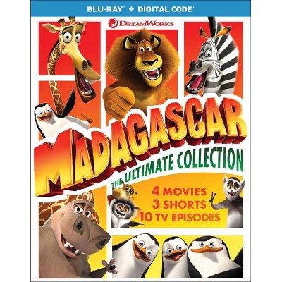 madagascar and penguins of madagascar 4 movie collection