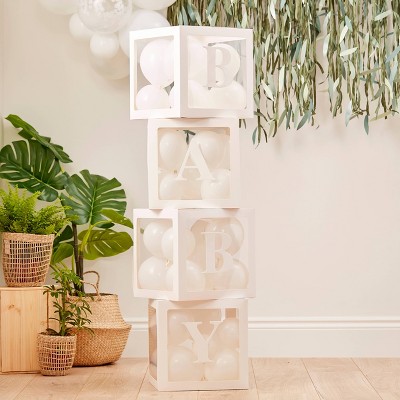 Botanical Pop up Baby Balloon Blocks