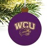 Western Carolina Primary Logo Wood Christmas Tree Holiday Ornament - 4 of 4