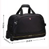 Generic Travel Rolling Duffle Bag with Wheels 22 inch Duffel Bag with Wheels Carry On Luggage - 2 of 4