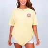 S.W. Smiley Sardines Can - Women's Garment Dyed Graphic T-Shirt - 2 of 4