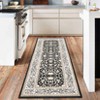 Coolmee Washable Area Rugs for Living Room,Rugs for Bedroom Soft Low Pile Non-Slip Area Rug with Rubber Backing for Home Office Decor Red - 2 of 4