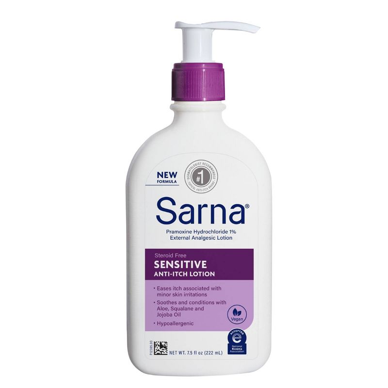 Sarna Sensitive Steroid-Free Anti-Itch Lotion - 7.5oz, 1 of 8
