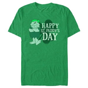 Men's The Flintstones Barney Happy St. Paddy's Day T-Shirt - 1 of 3