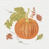 C&F Home Orange Autumn Embroidered Waffle Weave Thanksgiving Kitchen Towel - 3 of 4