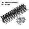 Unique Bargains Bicycle Steel Spokes 36 Pcs - 4 of 4