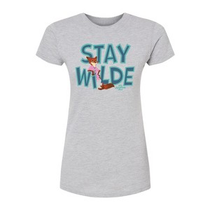 Women's - Zootopia - Nick The Fox Stay Wilde Fitted Graphic T-Shirt - 1 of 2