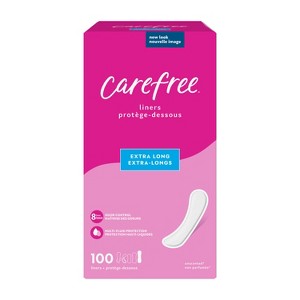 Carefree Unwrapped Unscented Panty Liners - 1 of 4