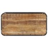vidaXL Coffee Table Natural Mango Wood Solid Mango Wood, Steel - 4 of 4