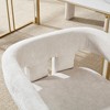Vatros Upholstered Dining Chairs Barrel Armchairs for Living Room - 4 of 4