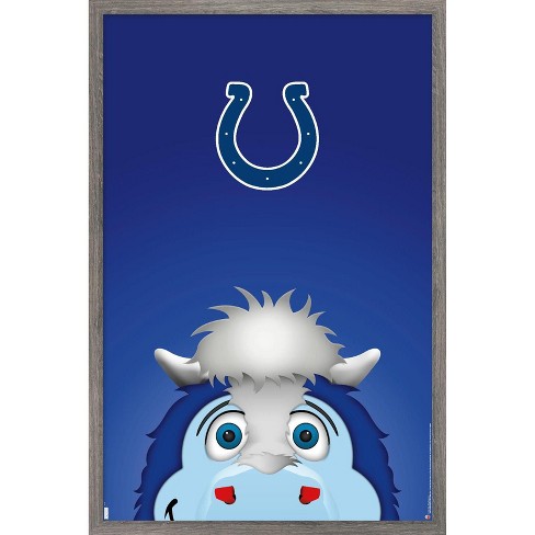 NFL Indianapolis Colts - Jonathan Taylor 22 Wall Poster, 22.375 x 34  Framed 