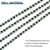 Unique Bargains DIY Bag Clothing Decoration Crystal Rhinestone Sew on Close Claw Chain Trim - 3 of 4