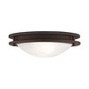 Livex Lighting Ariel 2 - Light Flush Mount in  Bronze - 2 of 4