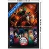 Trends International Demon Slayer: Infinity Castle (2025) - Key Art Framed Wall Poster Prints - 3 of 4