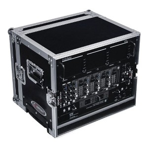 Odyssey FZER8HW Portable Flight Zone Ata 8 Space Effects Rack With Handle and Wheels, Black - 1 of 4