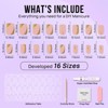 BTArtboxnails Gold Leaf Square Nails - Press On Nails - 4 of 4