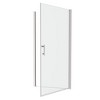Versatile Pivot Shower Door with External Opening and 1/4� Tempered Glass for Easy Adjustment - 3 of 4