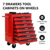 VASIP Rolling Metal Tool Chest with 4 Drawers, Steel Tool Chest Cabinet with Ball Bearing  Drawer Slides for Home,Garage - 3 of 4