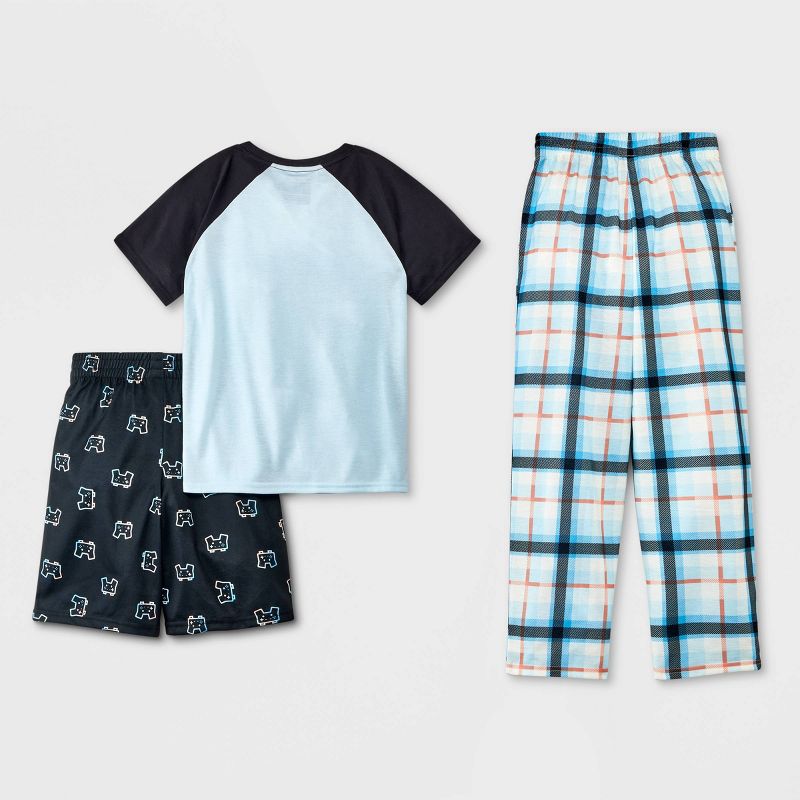 Boys' 3pc Short Sleeve Pajama Set - Cat & Jack™, 3 of 6
