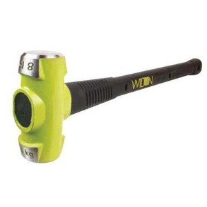 Wilton  Sledge Hammer,8 lb.,24 In,Rubber/Steel 20824 - 1 of 1